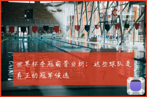 世界杯夺冠前景分析:这些球队是真正的冠军候选